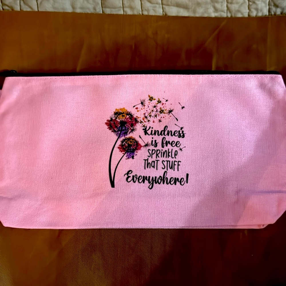 New handmade makeup bag